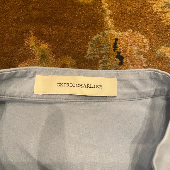 Cedric Charlier Women’s Blue Button-down - Picture 4 of 11